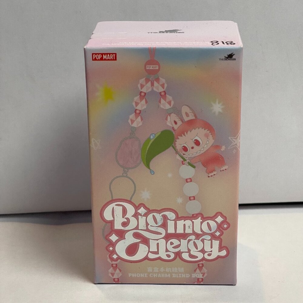 Pop Mart The Monsters Labubu Big Into Energy Series Phone Charm Blind Box